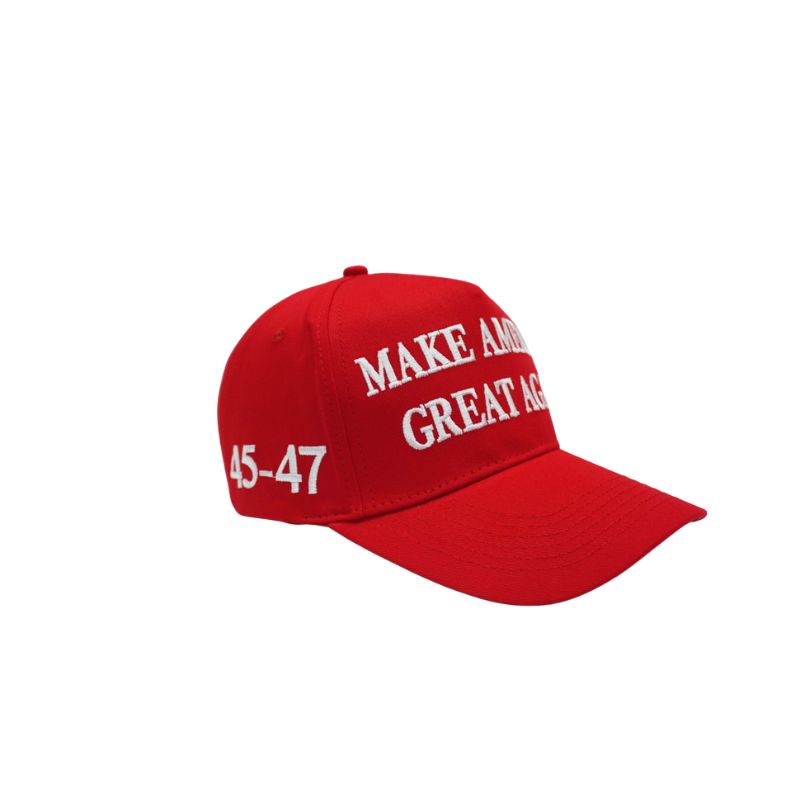 MAGA 45-47 w/ Flag - Red