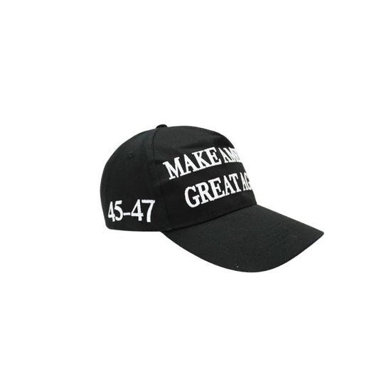 MAGA 45-47 w/ Flag - Black